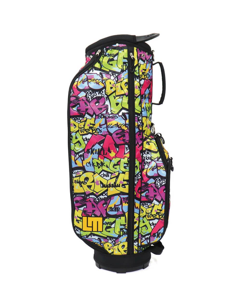 ラウドマウス 軽量キャディバッグ Tags Neon/タグスネオン