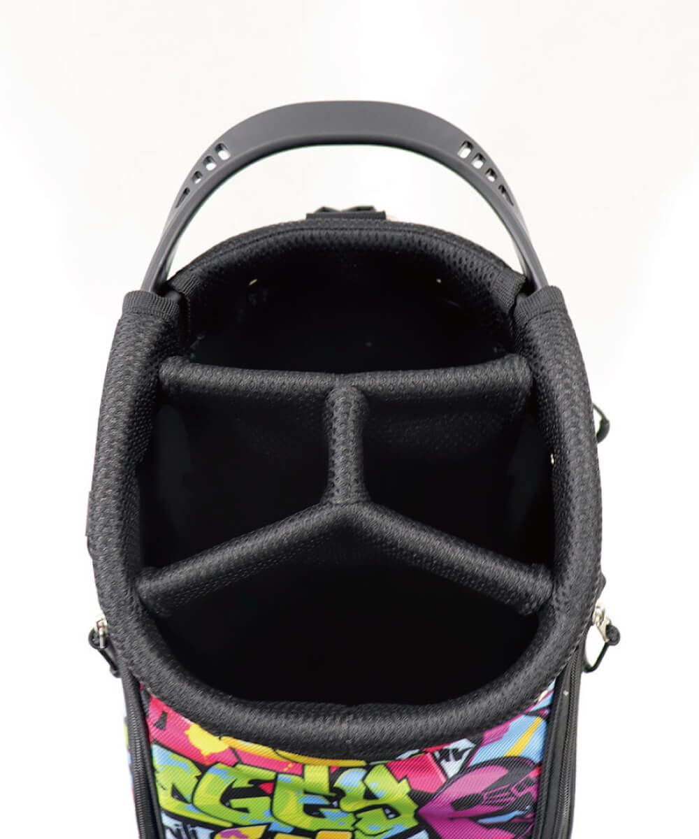 ラウドマウス 軽量キャディバッグ Tags Neon/タグスネオン