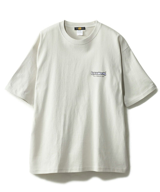 775506-991 ラウドマウス ユニセックス ベーシックＴシャツ ライトグレー