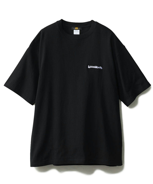 775506-998 ラウドマウス ユニセックス ベーシックＴシャツ ブラック