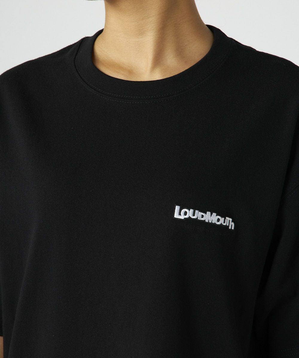 775506-998 ラウドマウス ユニセックス ベーシックＴシャツ ブラック