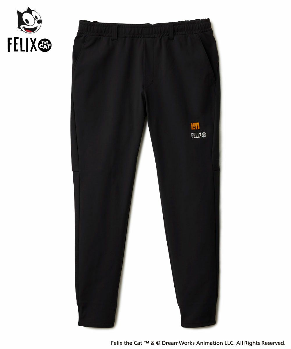 775310-998 ラウドマウス メンズ LOUDMOUTH×FELIX コラボ裏起毛パンツ ブラック