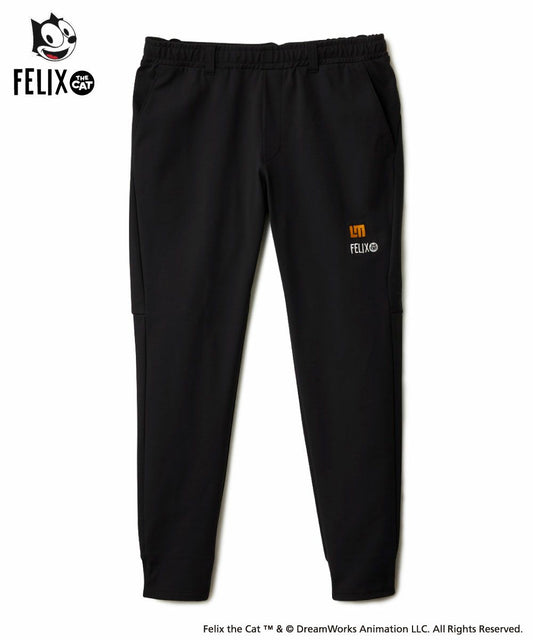775310-998 ラウドマウス メンズ LOUDMOUTH×FELIX コラボ裏起毛パンツ ブラック
