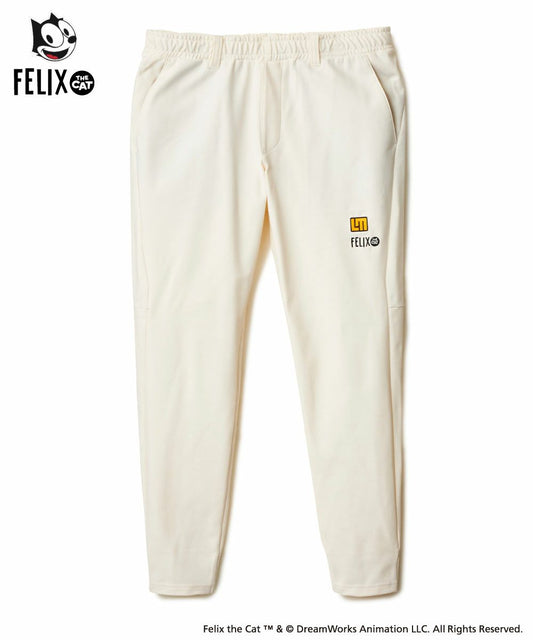 775310-999 ラウドマウス メンズ LOUDMOUTH×FELIX コラボ裏起毛パンツ ホワイト
