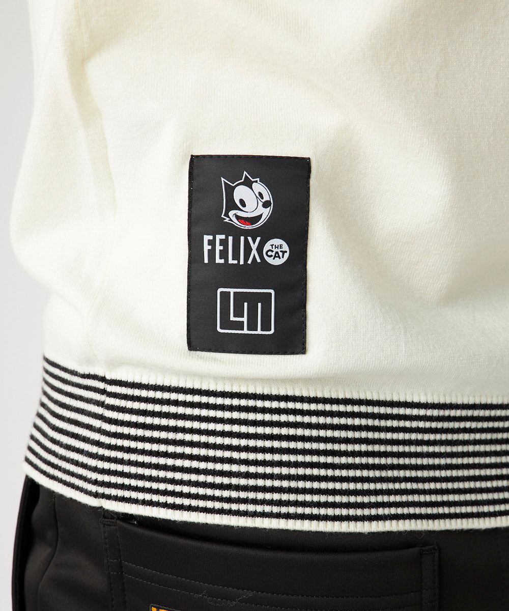 775760-999  ラウドマウス レディース LOUDMOUTH×FELIX コラボ 軽量ニット ホワイト
